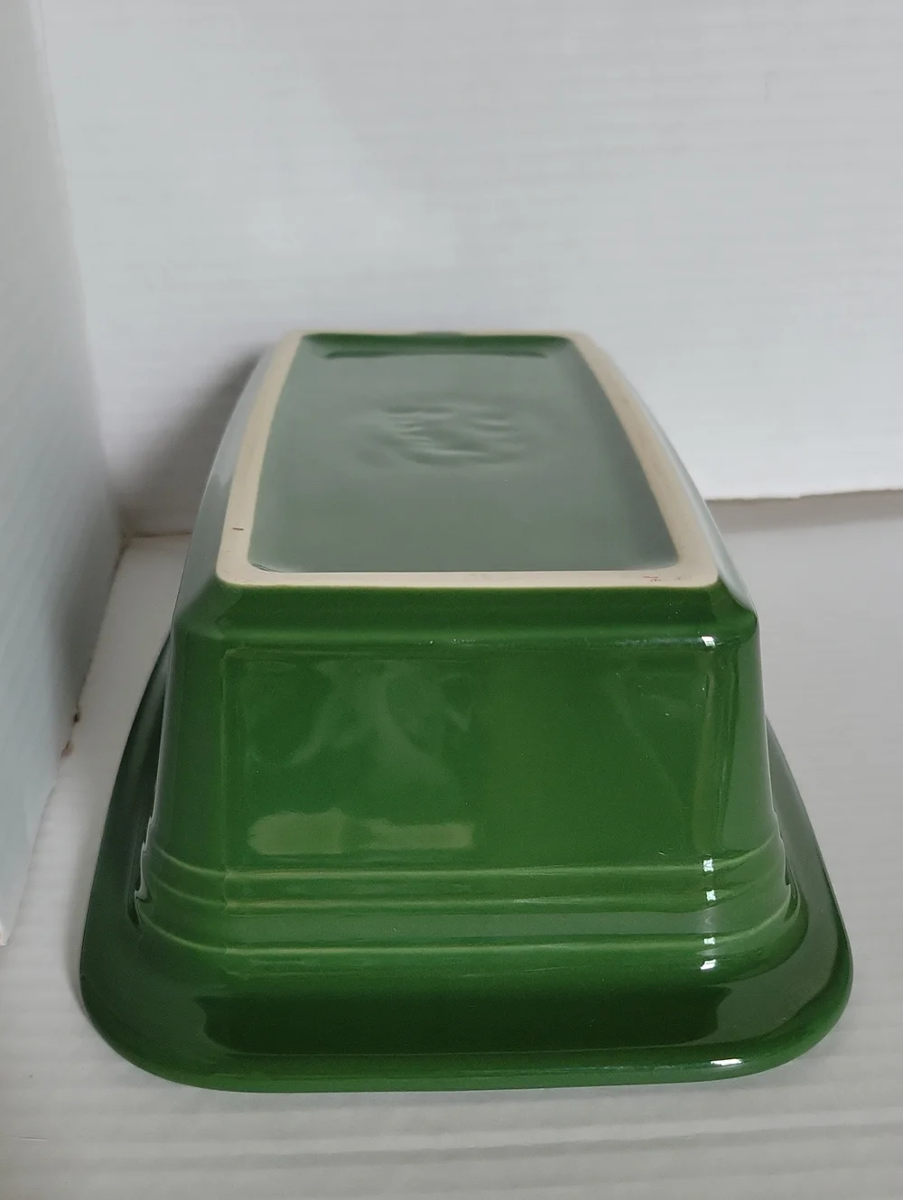 Fiestaware Fiesta Loaf Pan Baking Bakeware Cookware Bake Baker Dish Jade Green